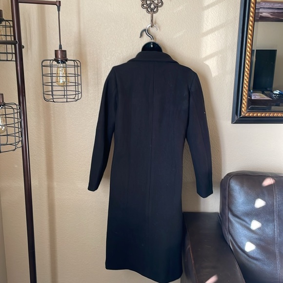 Tanming Women’s Black Long Coat - Picture 2 of 6